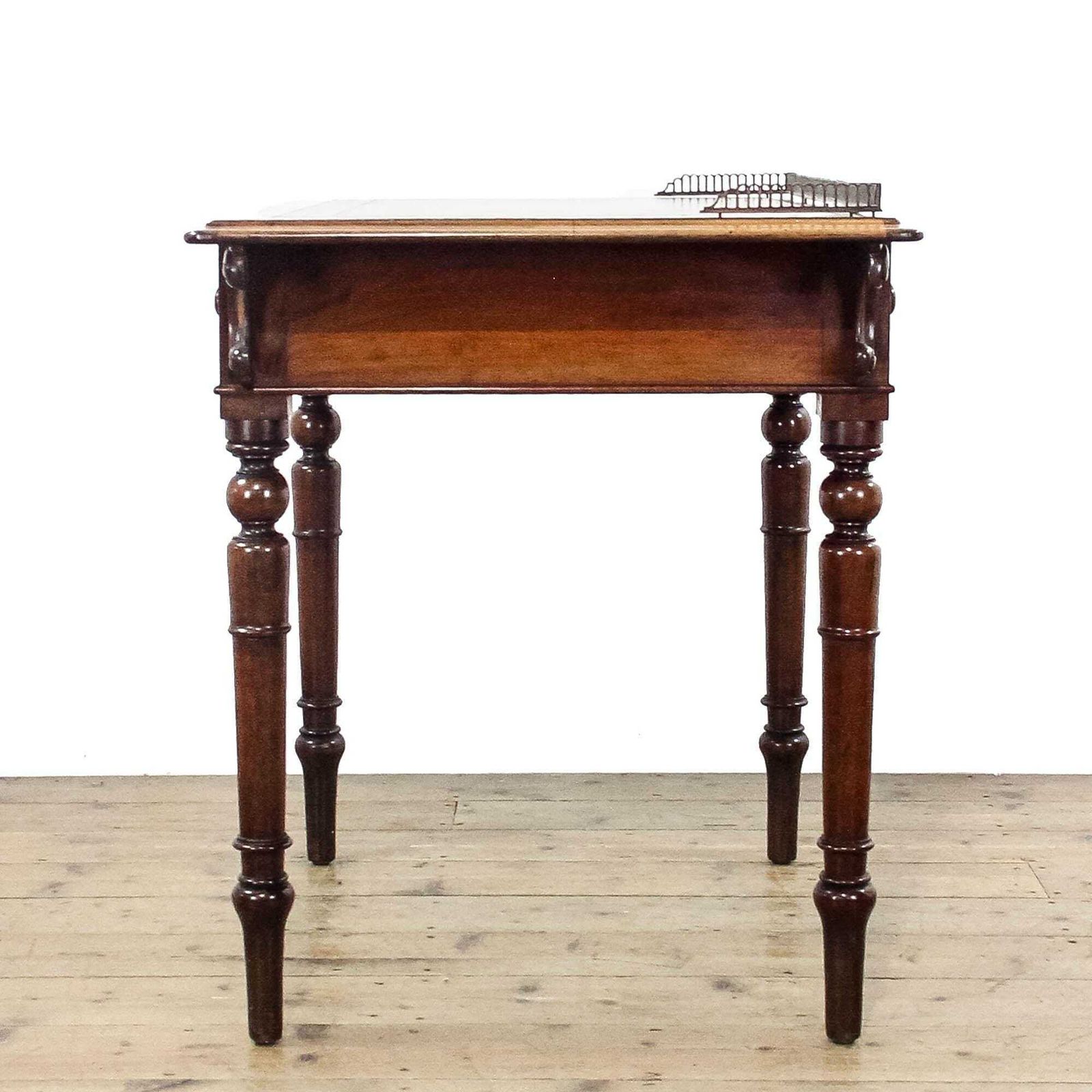 Antique Victorian Writing Table With Leather Inset Top | Antique Oak Desk | Office Furniture | Antique Desk | Office Furniture photo Furniture