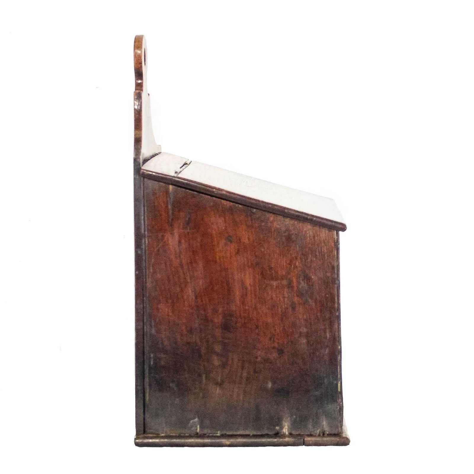 Antique 18th Century Oak Salt Box | Antique Furniture | Antique Box | Antique Storage | Candle Box photo furniture