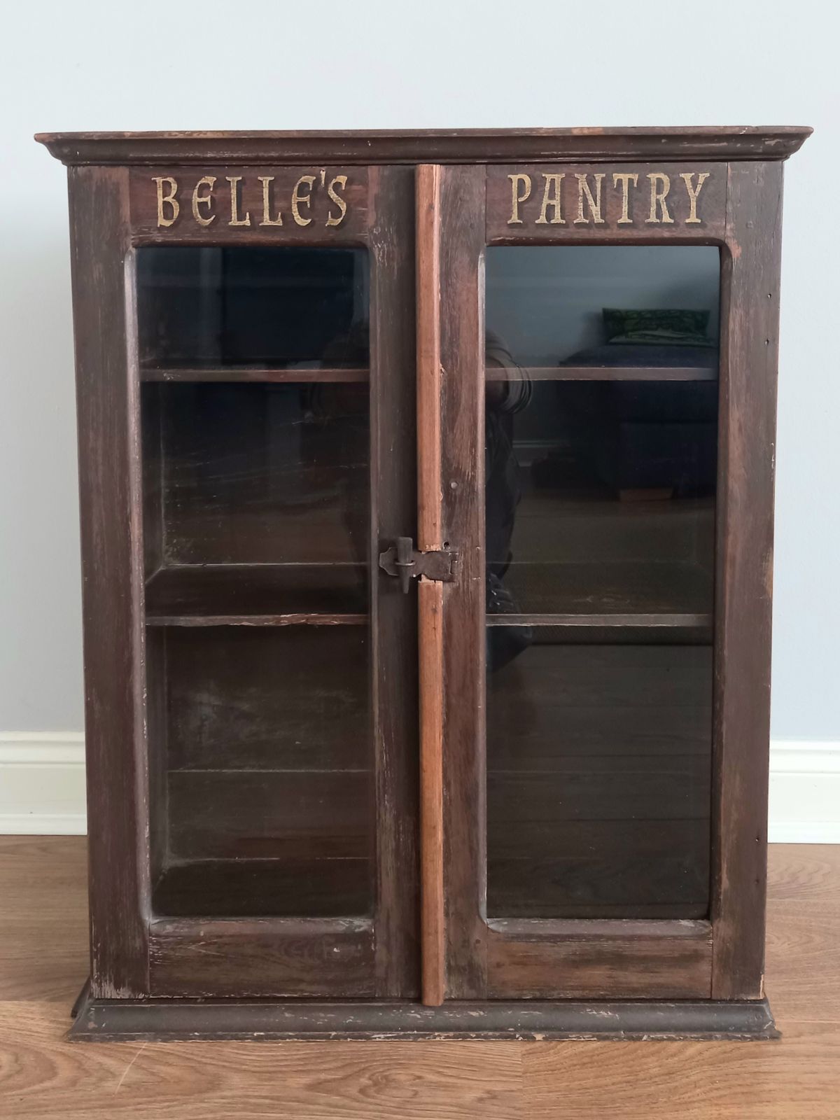 photo for sale Antique Kitchen Display Cabinet