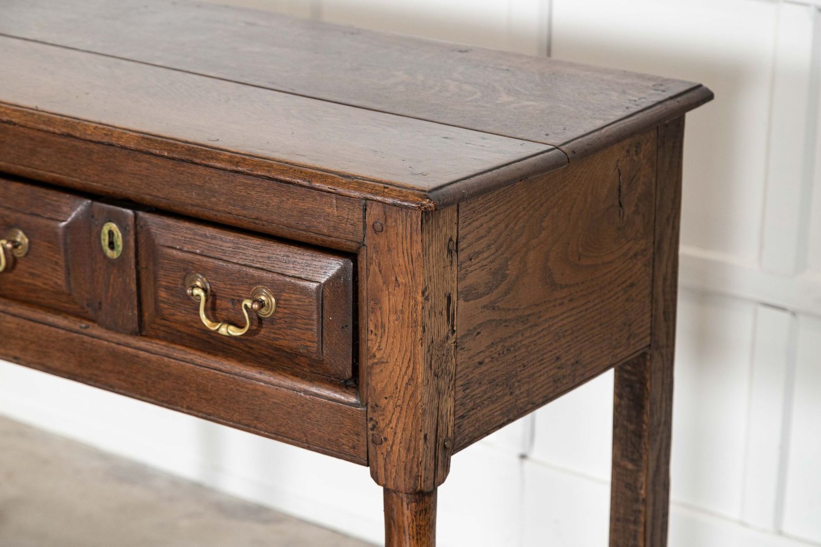 photo for sale George III English Vernacular Oak Dresser Base