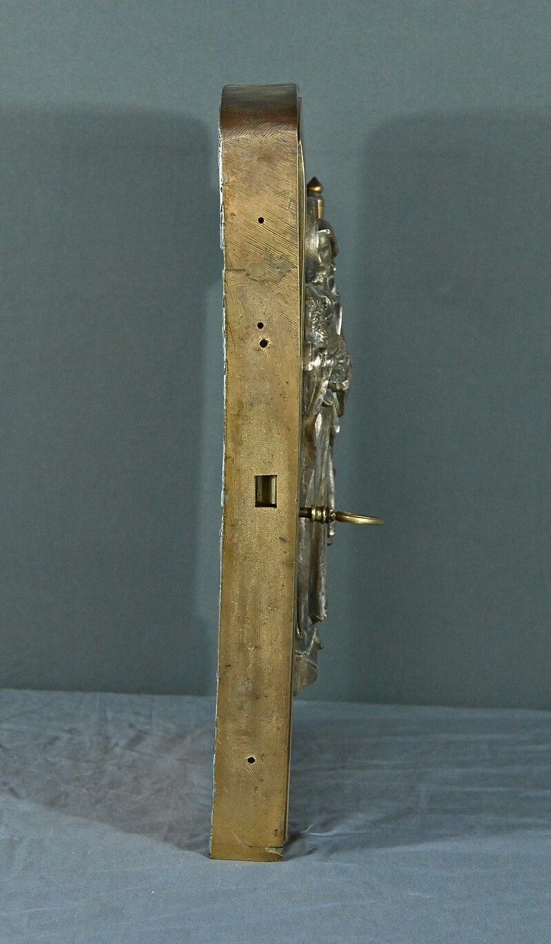 photo buy Bronze Tabernacle Door, Signed J. Vallet – Late 19th Century