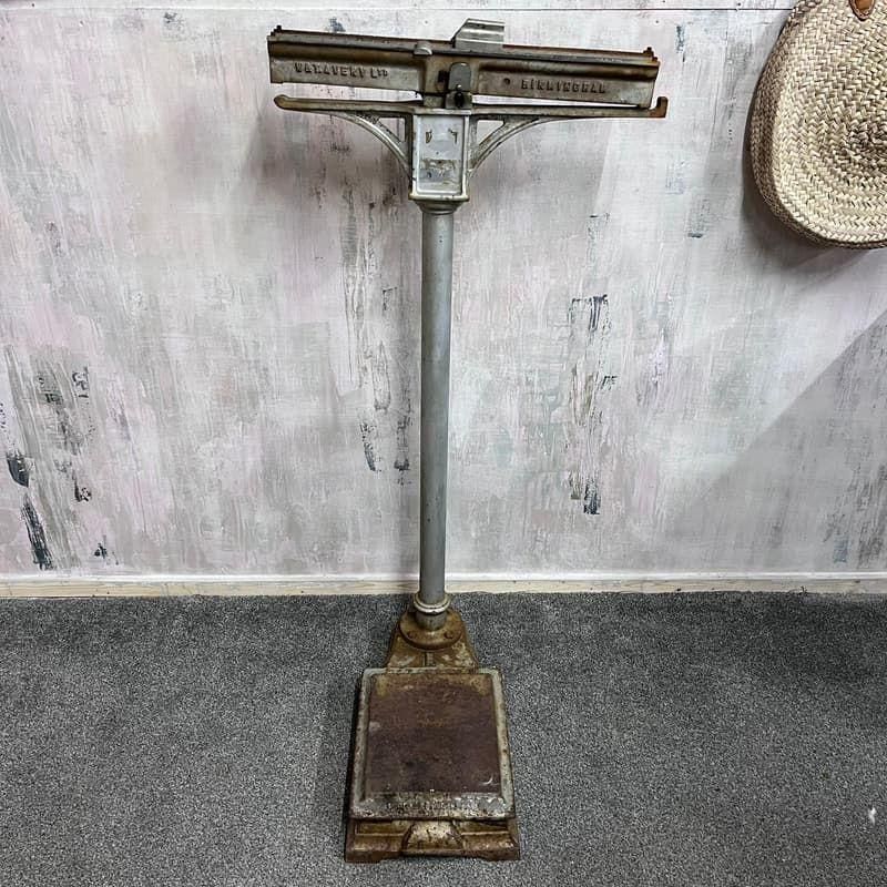 Antique W&T Avery Surgical Scales Iron Very Heavy Working Great Patina