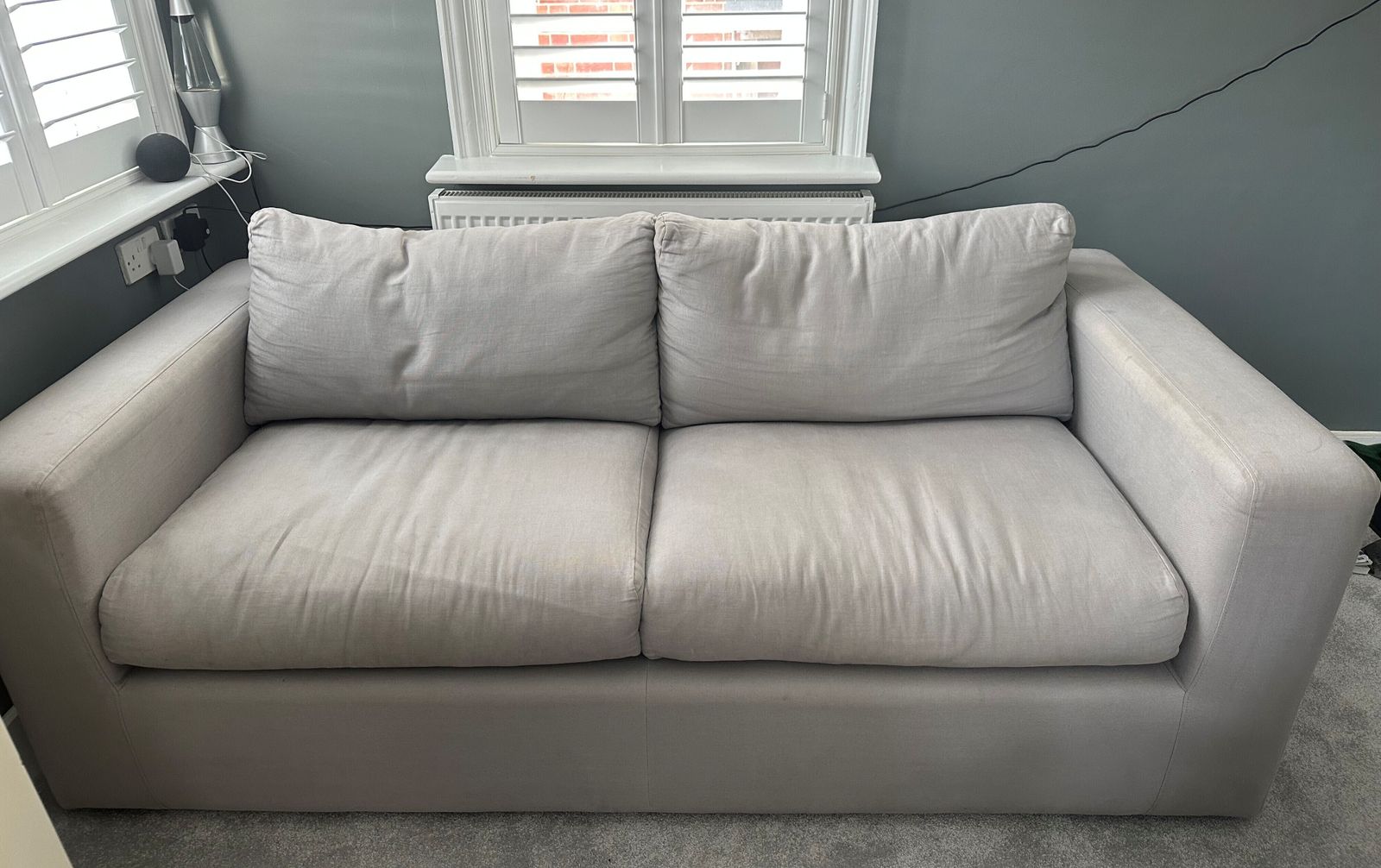 Silver Grey Sofabed 2.5 Seater (Stella Range From Sofa.Com) photo Furniture