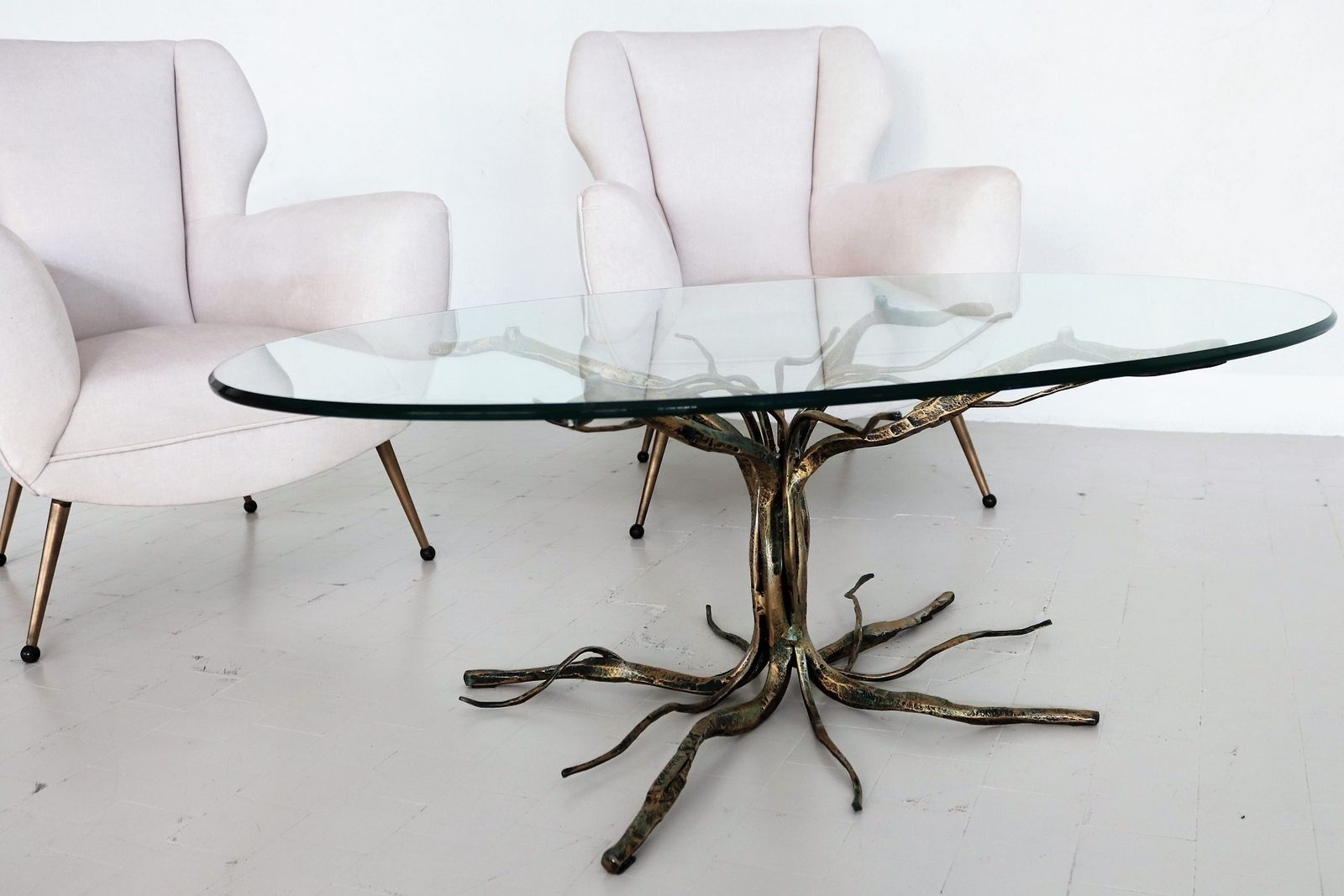 photo buy Salvino Marsura Italian Midcentury Coffee Table In Tree Shape, 1960s