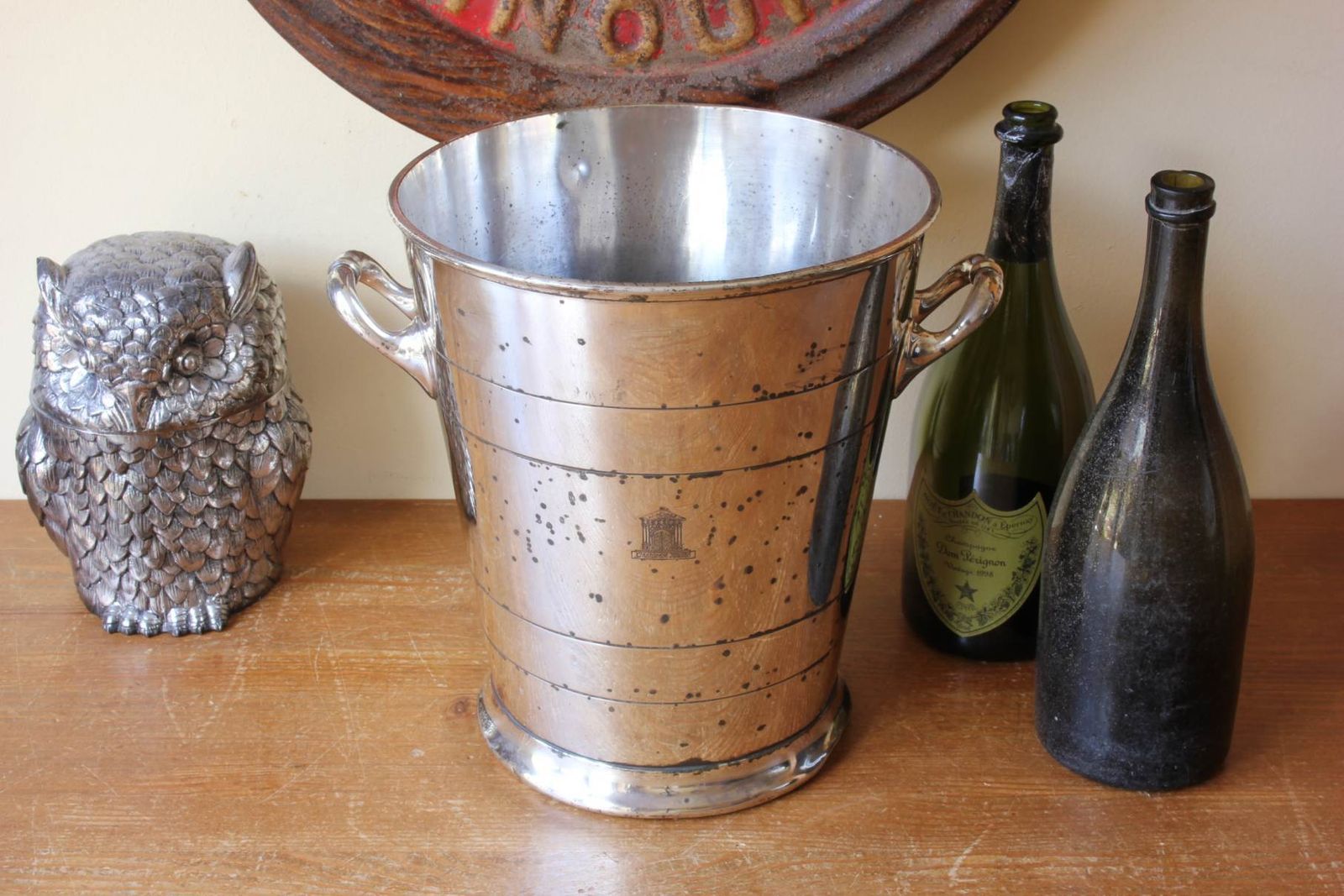 Double Magnum Wine Cooler. Grosvenor House Jeroboam Champagne Bucket photo Home Decor
