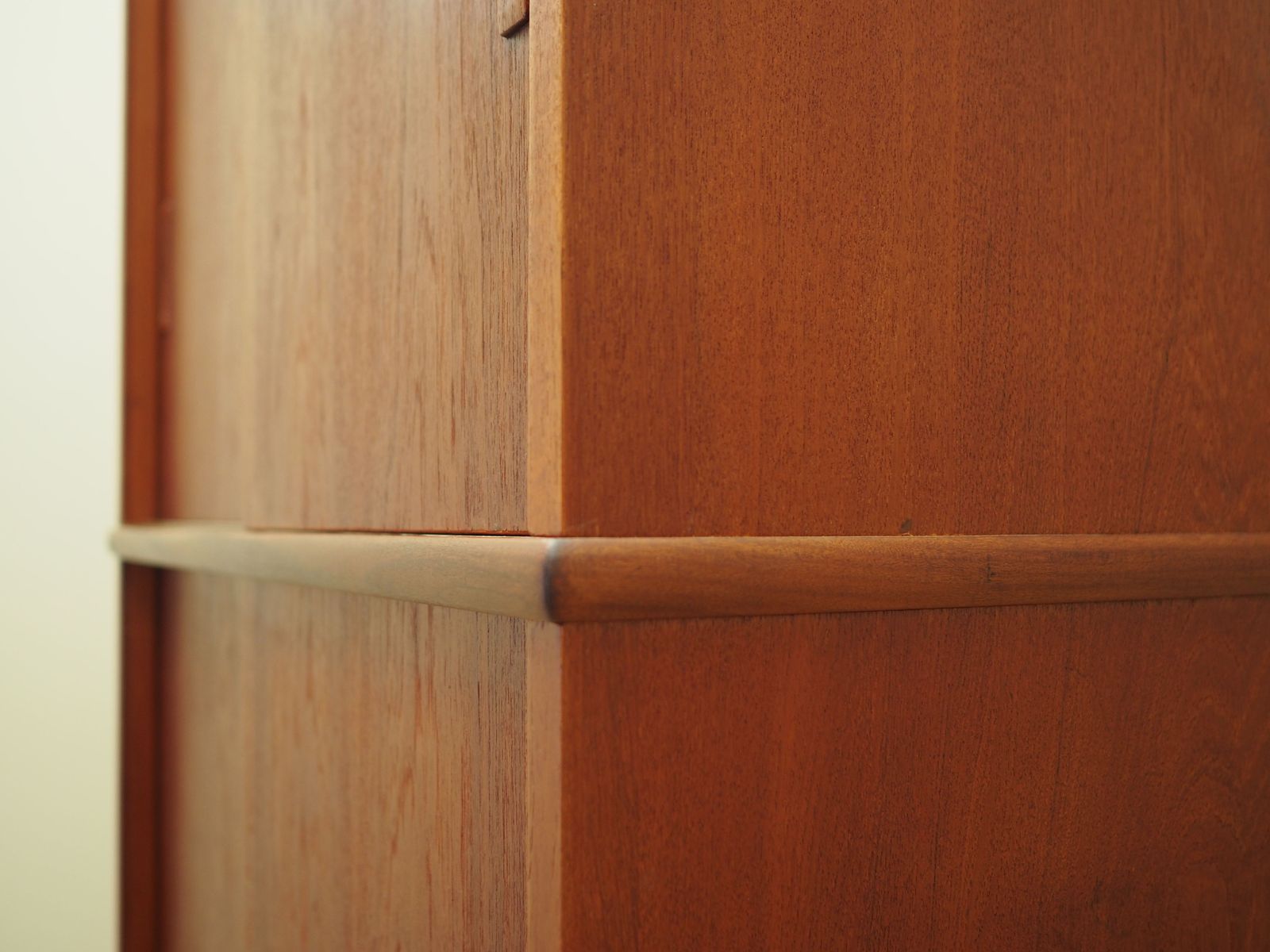 Teak Wardrobe  Danish Design  1970s  Production Denmark photo vintage