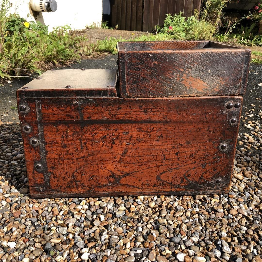 Unusual Antique Japanese Cash Till Or Ballot Box photo buy