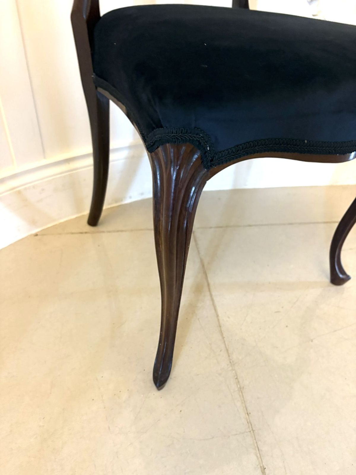 Superb Quality Set Of Ten Antique 19th Century Rosewood Dining Chairs photo furniture