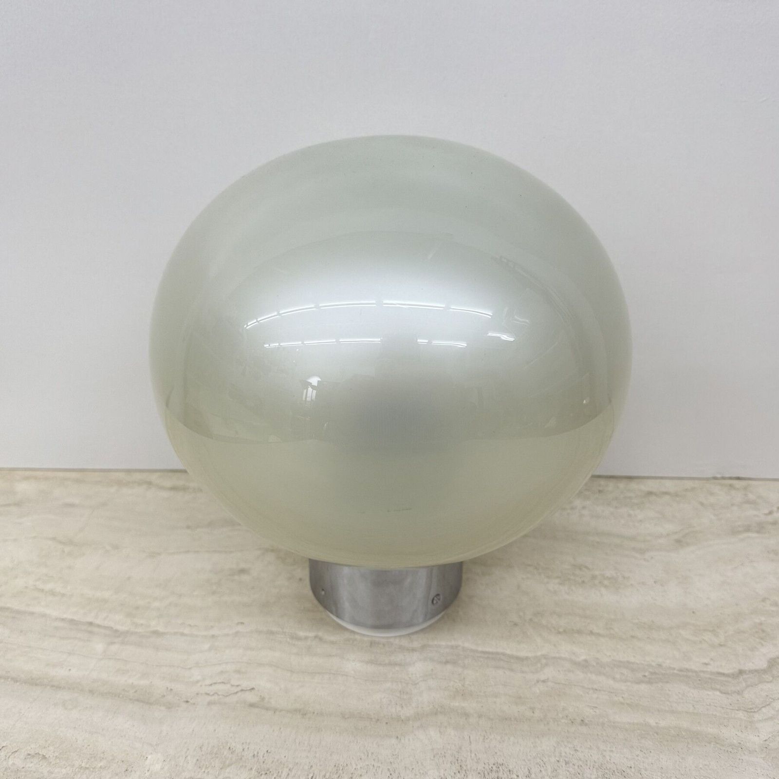349.0 Vintage Wall Light In Opal Glass By Motoko Ishii For Staff Leuchten, 1970s photo