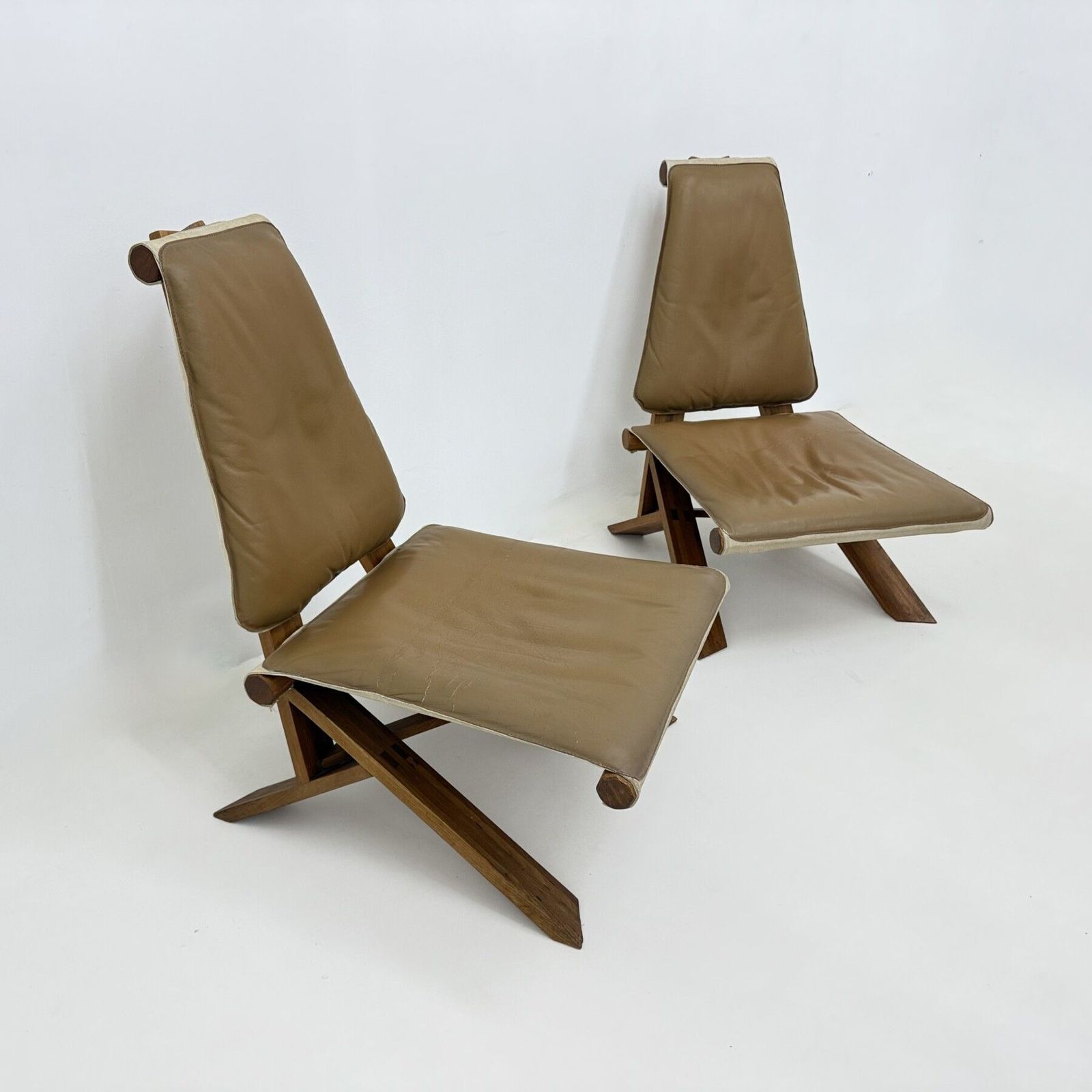 S46 “Dromadaire” Lounge Chair By Pierre Chapo , 1970s photo 16101.0