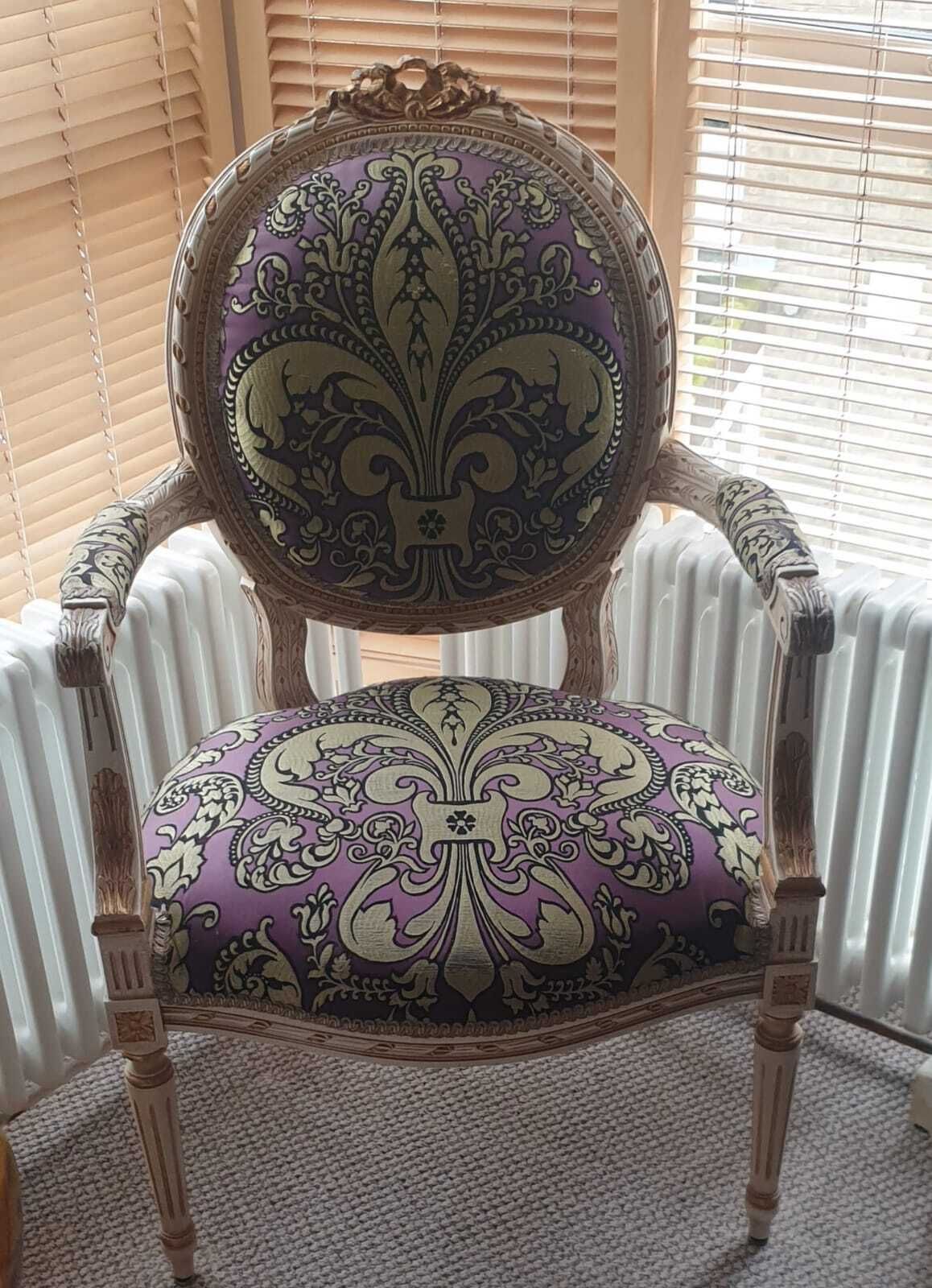 A Pair Of Antique French Style Chairs
