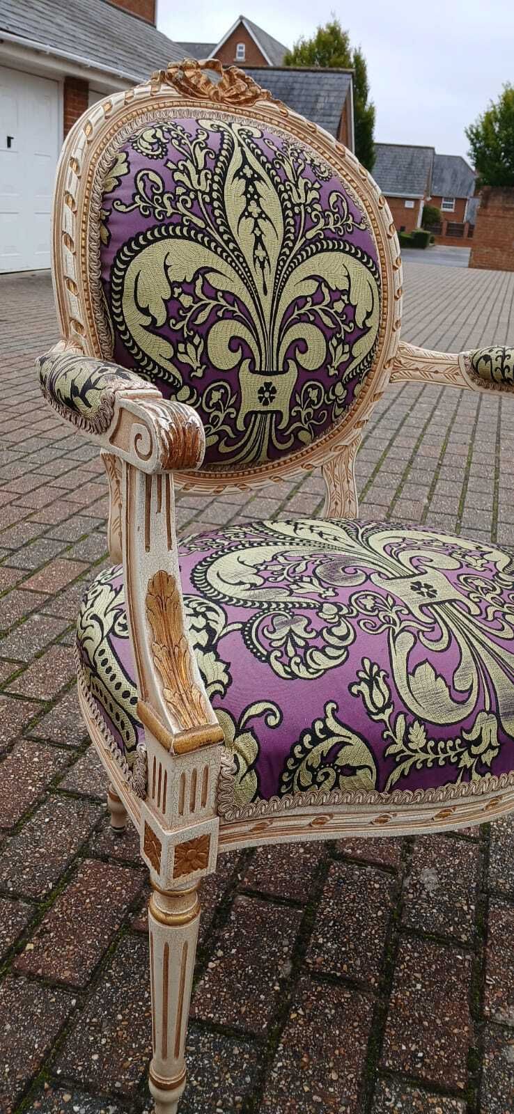 A Pair Of Antique French Style Chairs photo Furniture