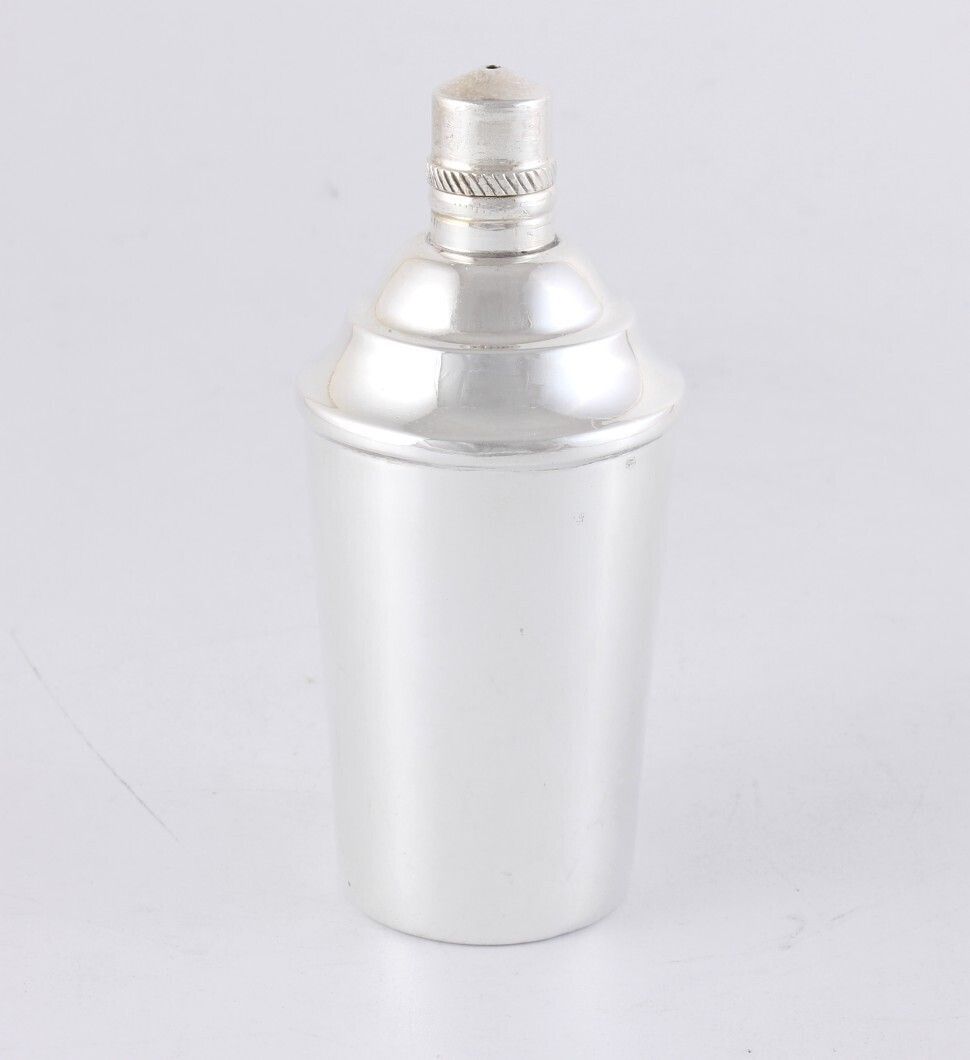 Home Decor Mini Cocktail Shaker Tabasco, Worcester Sauce, Bitters Bottle. C1930. photo
