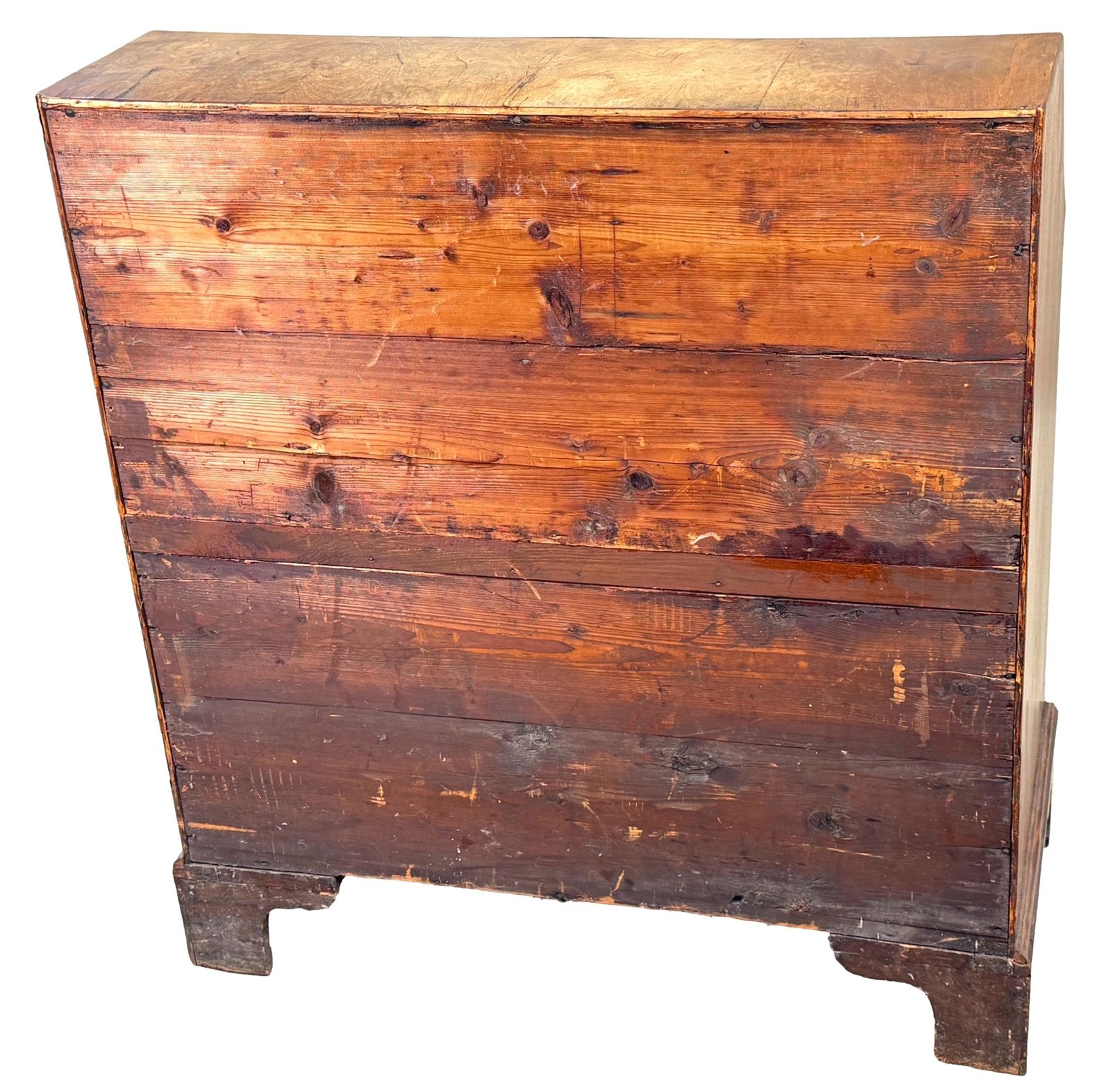 photo furniture Georgian 18th Century Mahogany Bureau (England, Circa 1770)