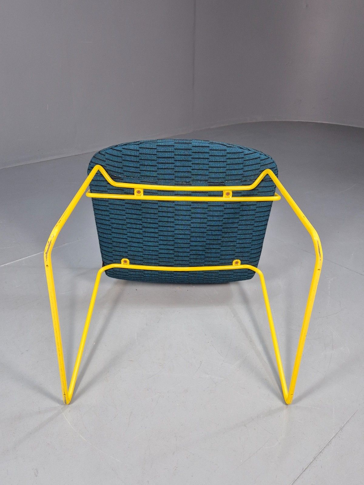 photo buy Modern Yellow Metal Framed Chair By Hitch Mylius Cebl Collection Eb10305 Mnor