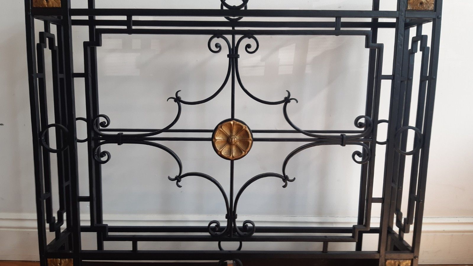 Superb Antique  French Parcel Gilt & Wrought Iron Hall Stand Uk Delivery A1 Con photo 560.0