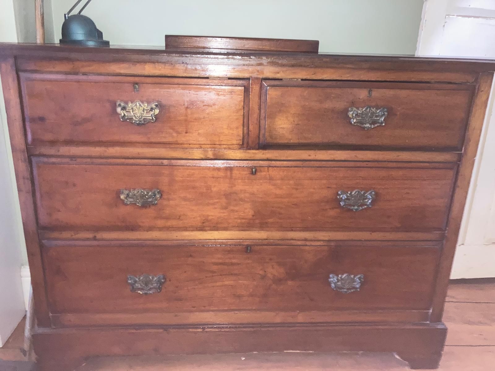 Late 20th Century Oak Chest Of Drawers photo furniture