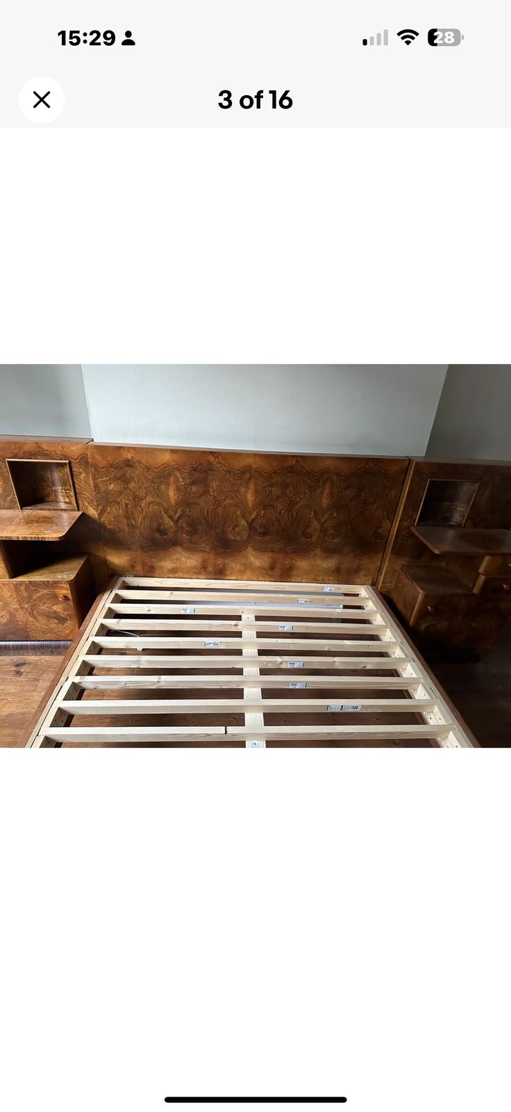 photo buy Art Deco Bed In De Choen Style