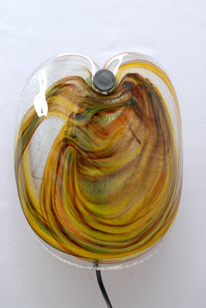 Glass Sconce By Per Lutken For Holmegaard, 1972