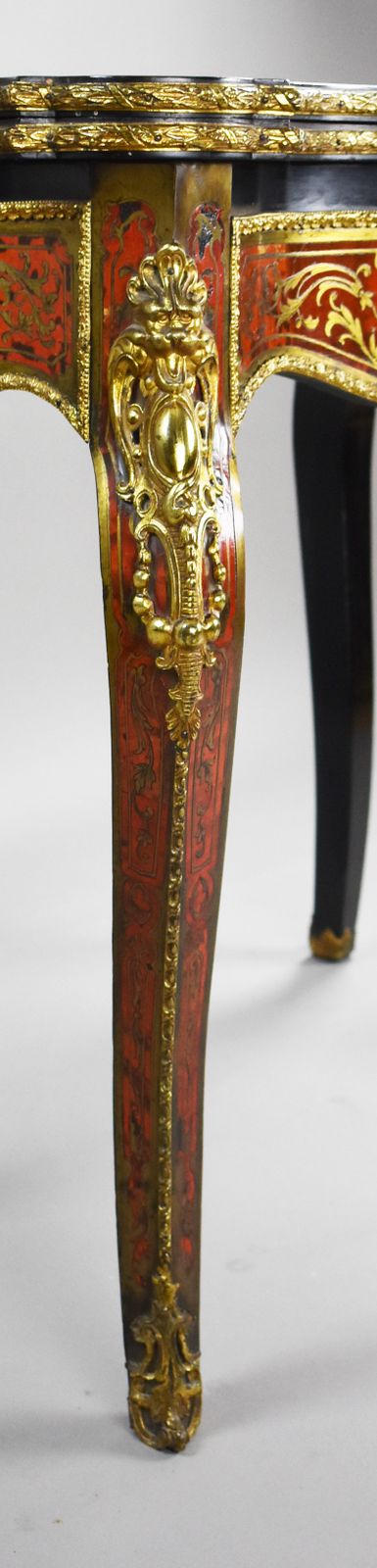 photo for sale Louis XV Style Boulle Marquetry Card Table By Edwards & Roberts