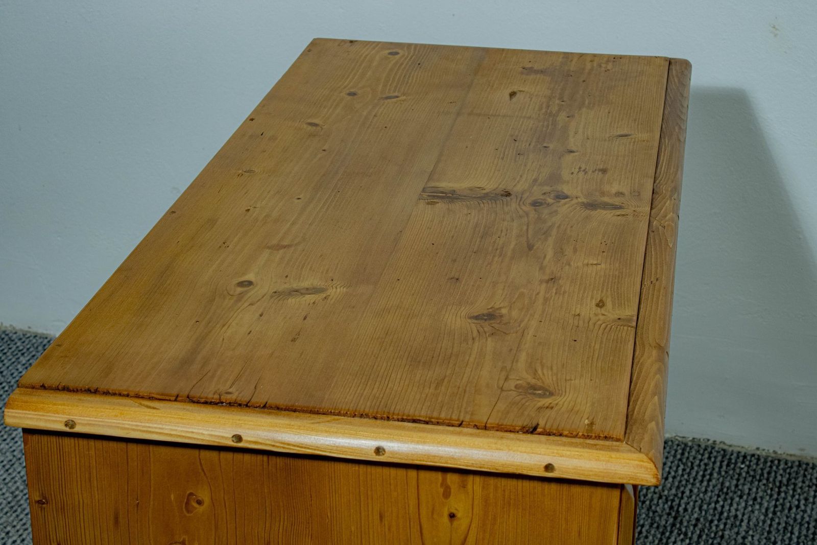 photo furniture Pine Dresser Base With Waxed Finish, 1899