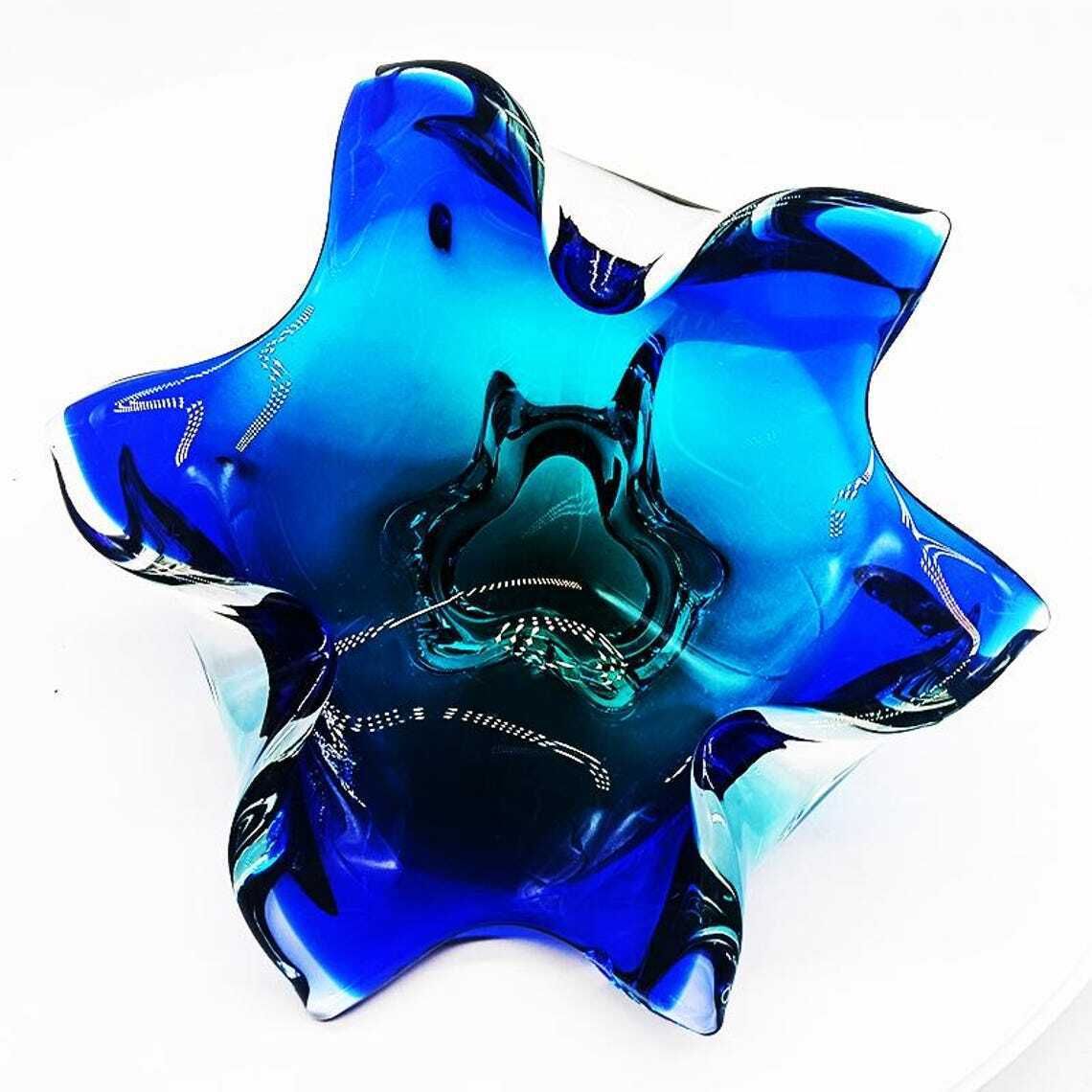 1960s Big Ashtray Or Catch All In Murano Glass. Made In Italy. photo buy