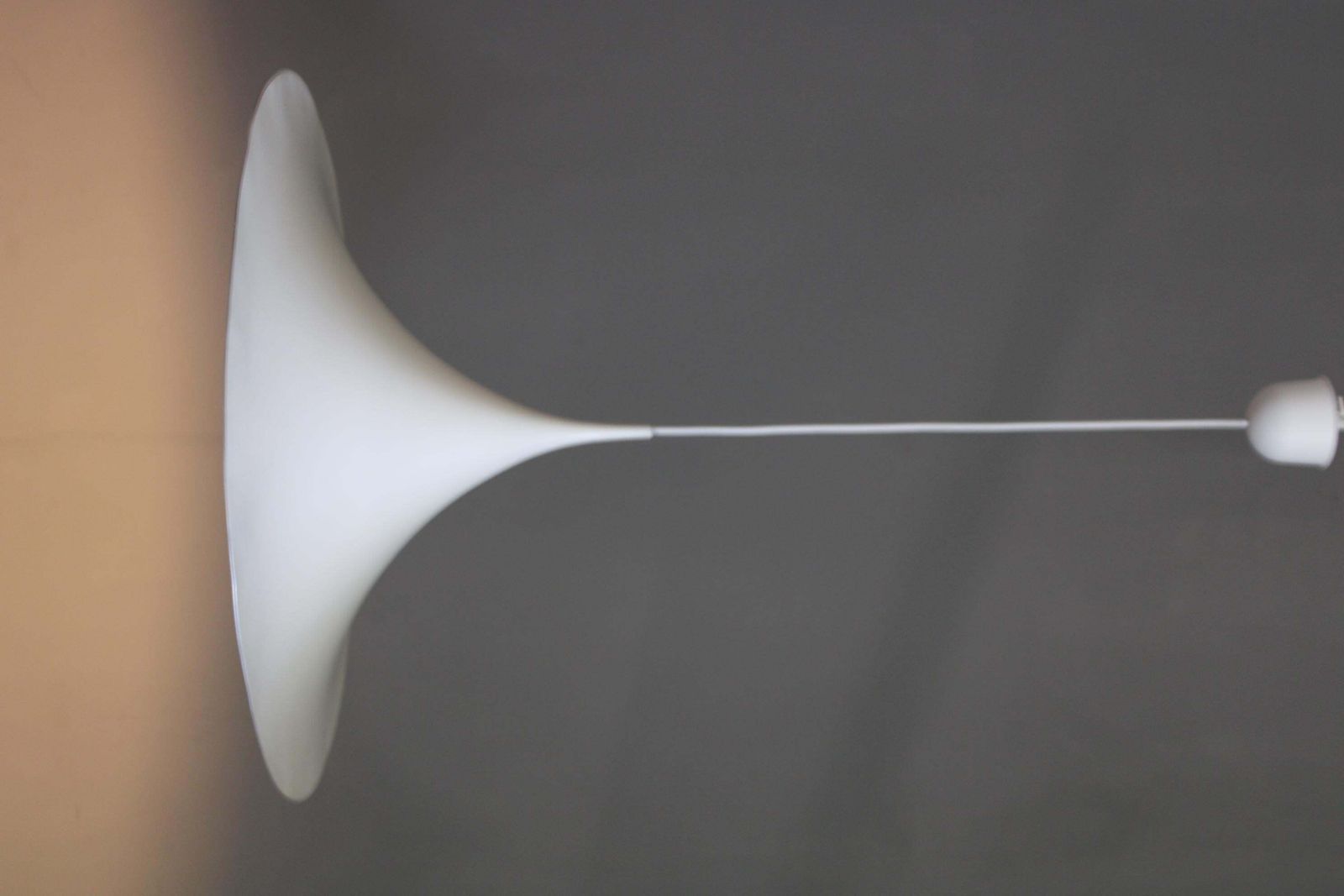 photo for sale 1970s Bonderup And Thorup Semi Pendant Lamp For Fog And Morup, Denmark
