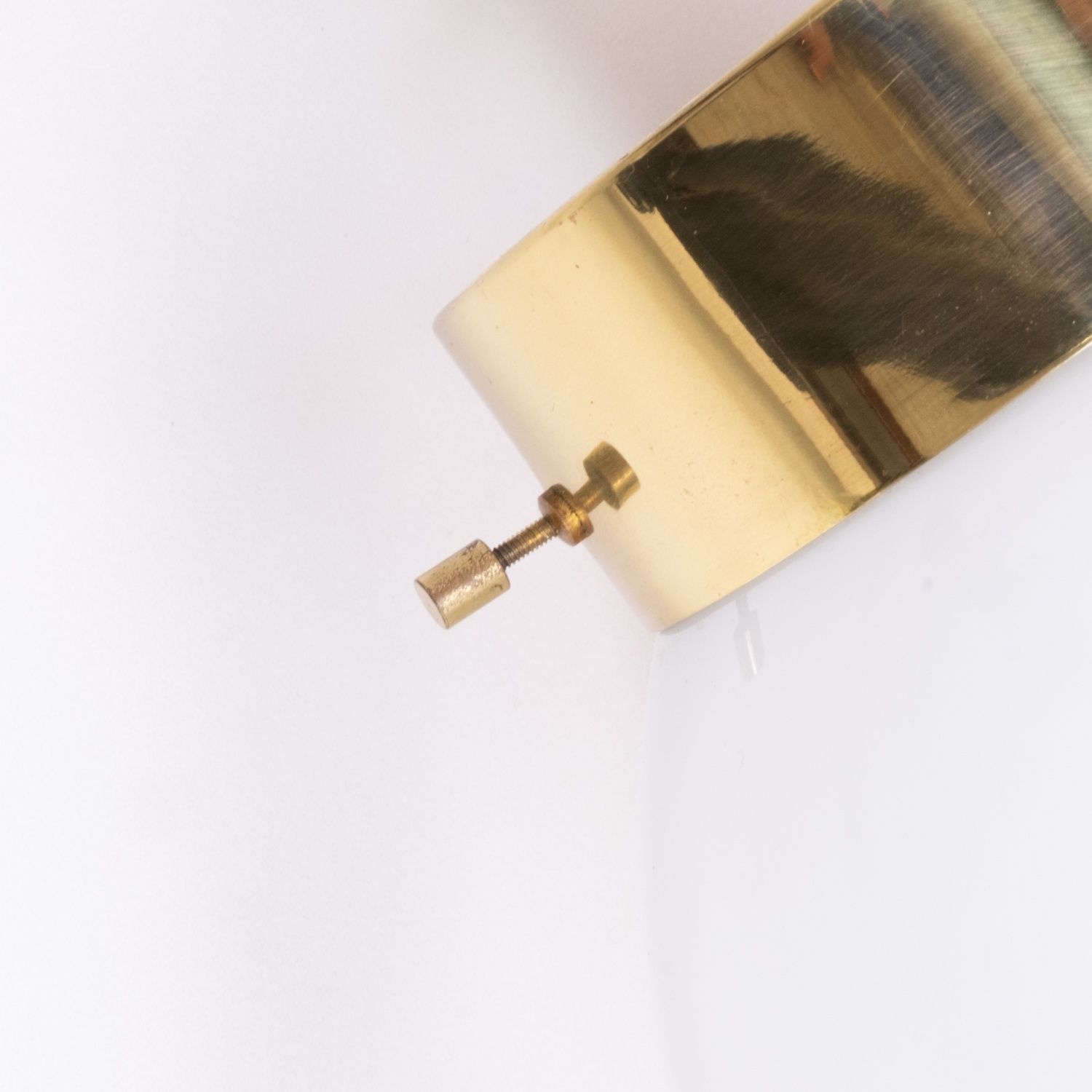 Brass Wall Lamp By Sergio Mazza, 1960s photo vinterior