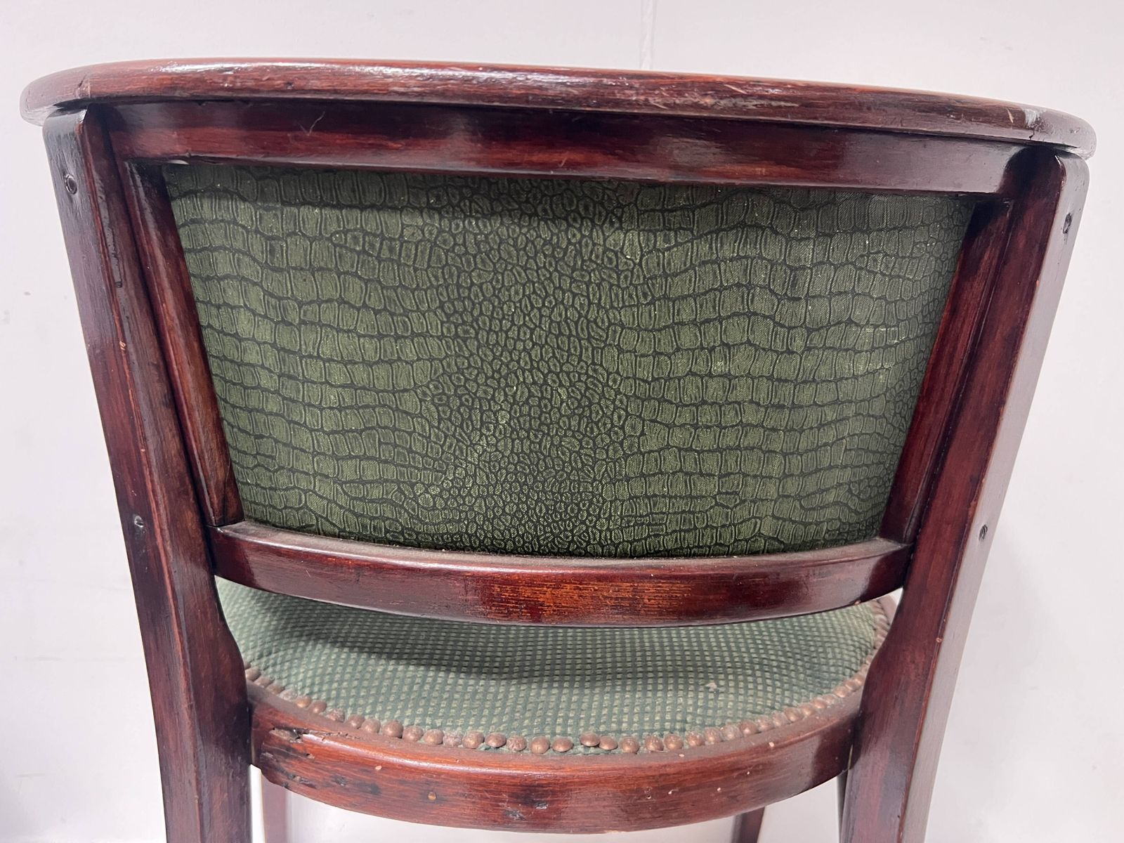 photo vintage Art Deco Armchair In Courbet Wood "Maison Thonet" 20th Century