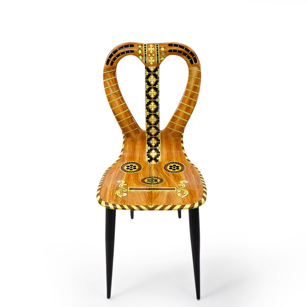 “Musicale” Chair By Pierro Fornasetti, 1950s photo Furniture