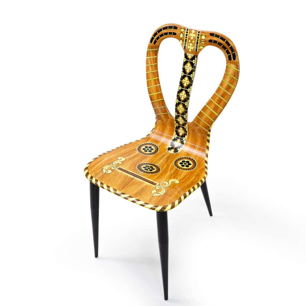 “Musicale” Chair By Pierro Fornasetti, 1950s photo 5600.0