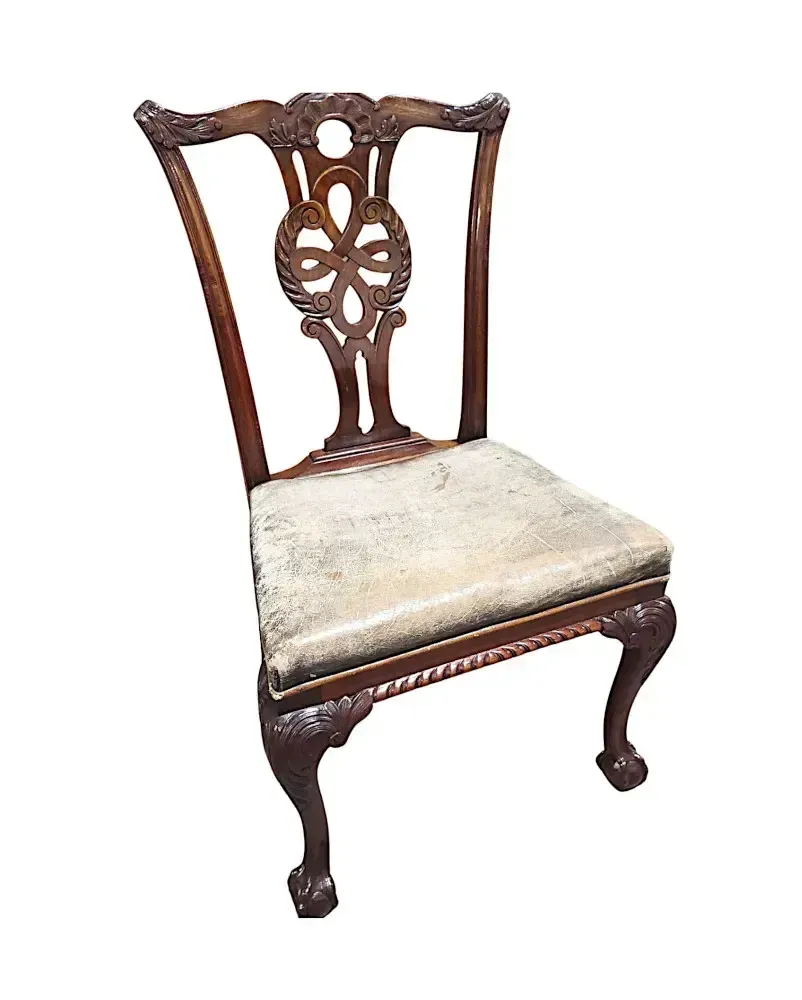 A Very Rare 19th Century Irish Harlequin Set Of Twenty Four Dining Chairs Attributed To 'Butlers' Of Dublin photo buy
