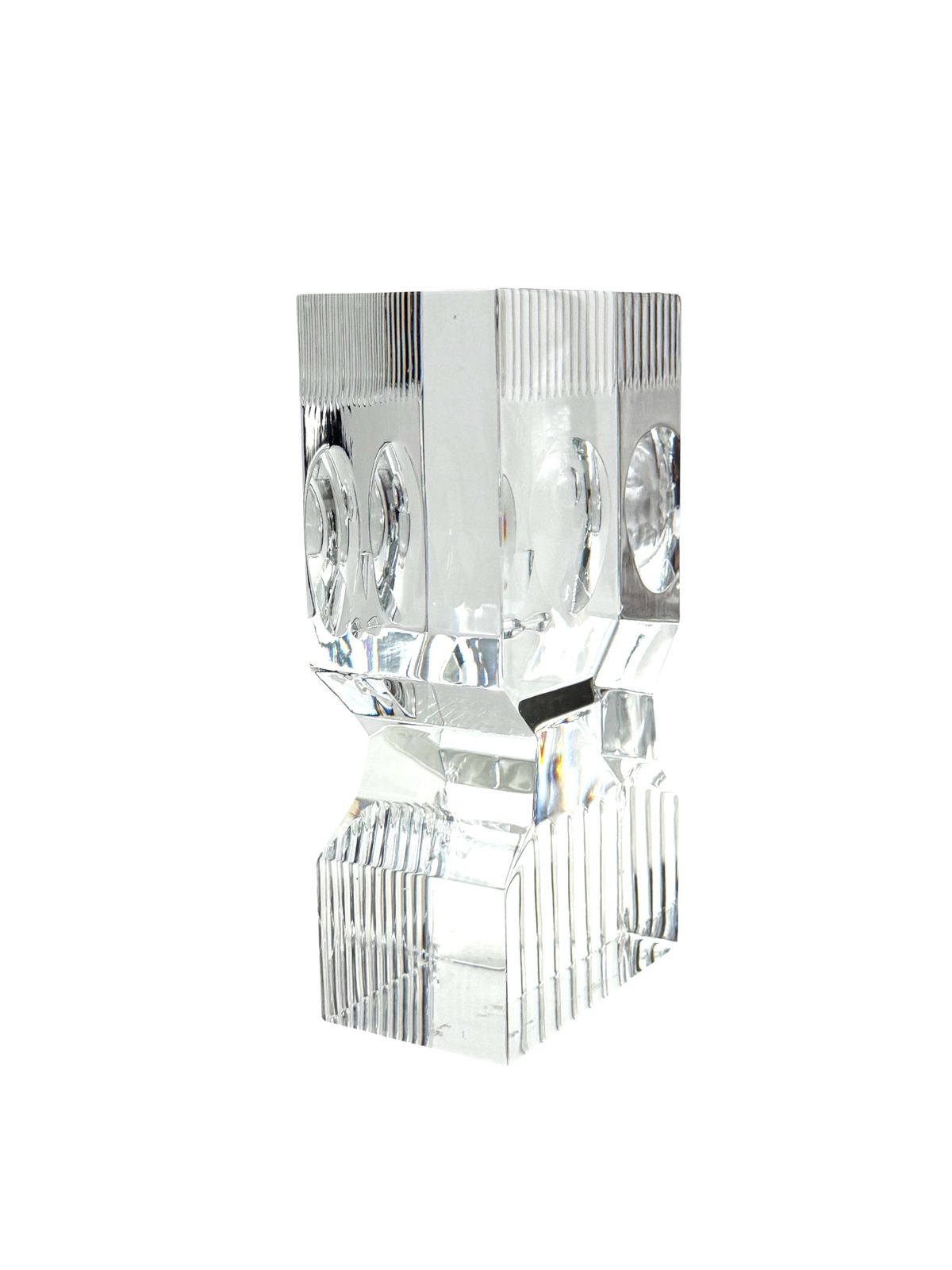 Sven Palmqvist, Modern Glass Sculpture, Orrefors Sweden 1971 photo buy