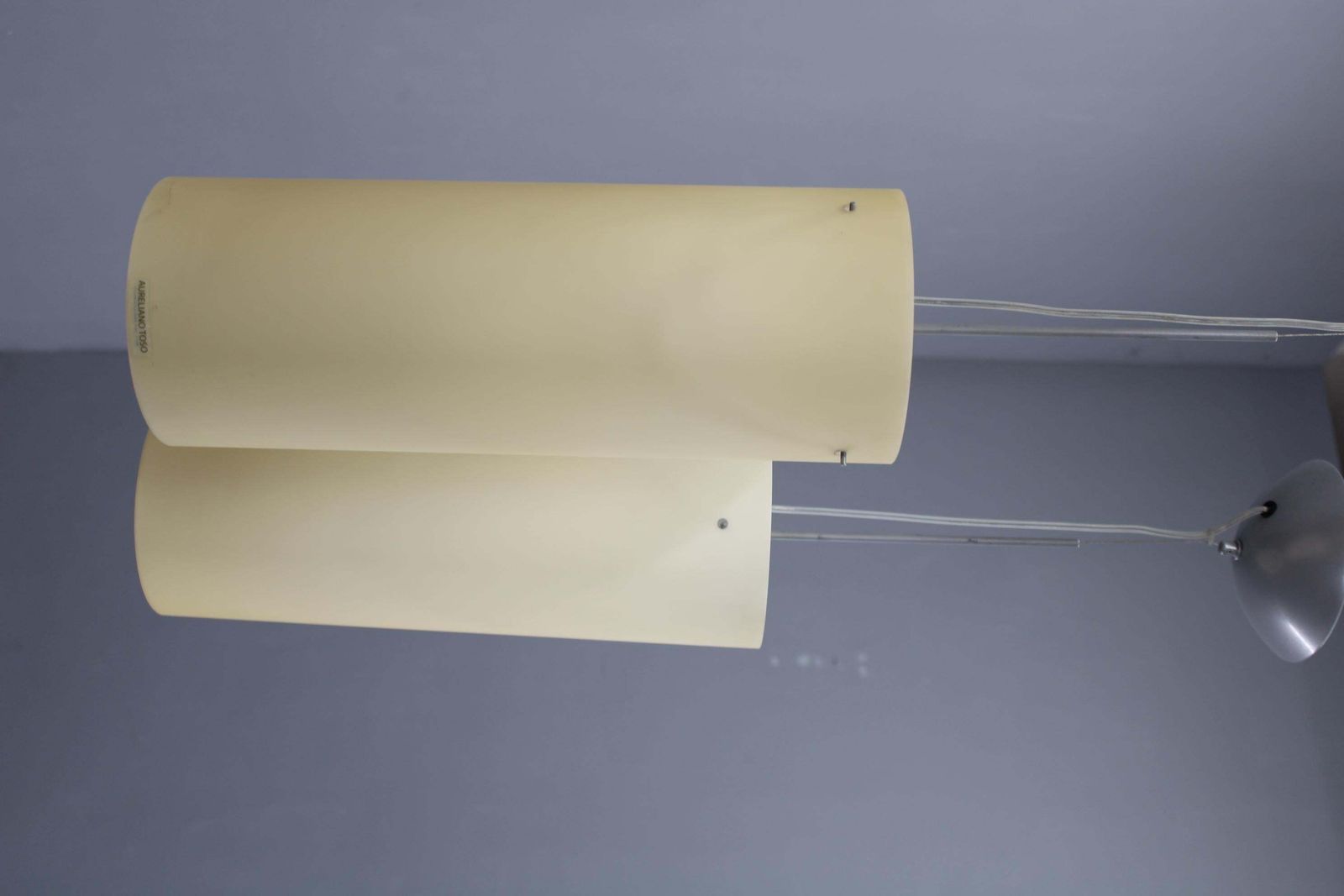 photo furniture 1980s Pair Of Aureliano Toso Glass Pendant Lights, Italy