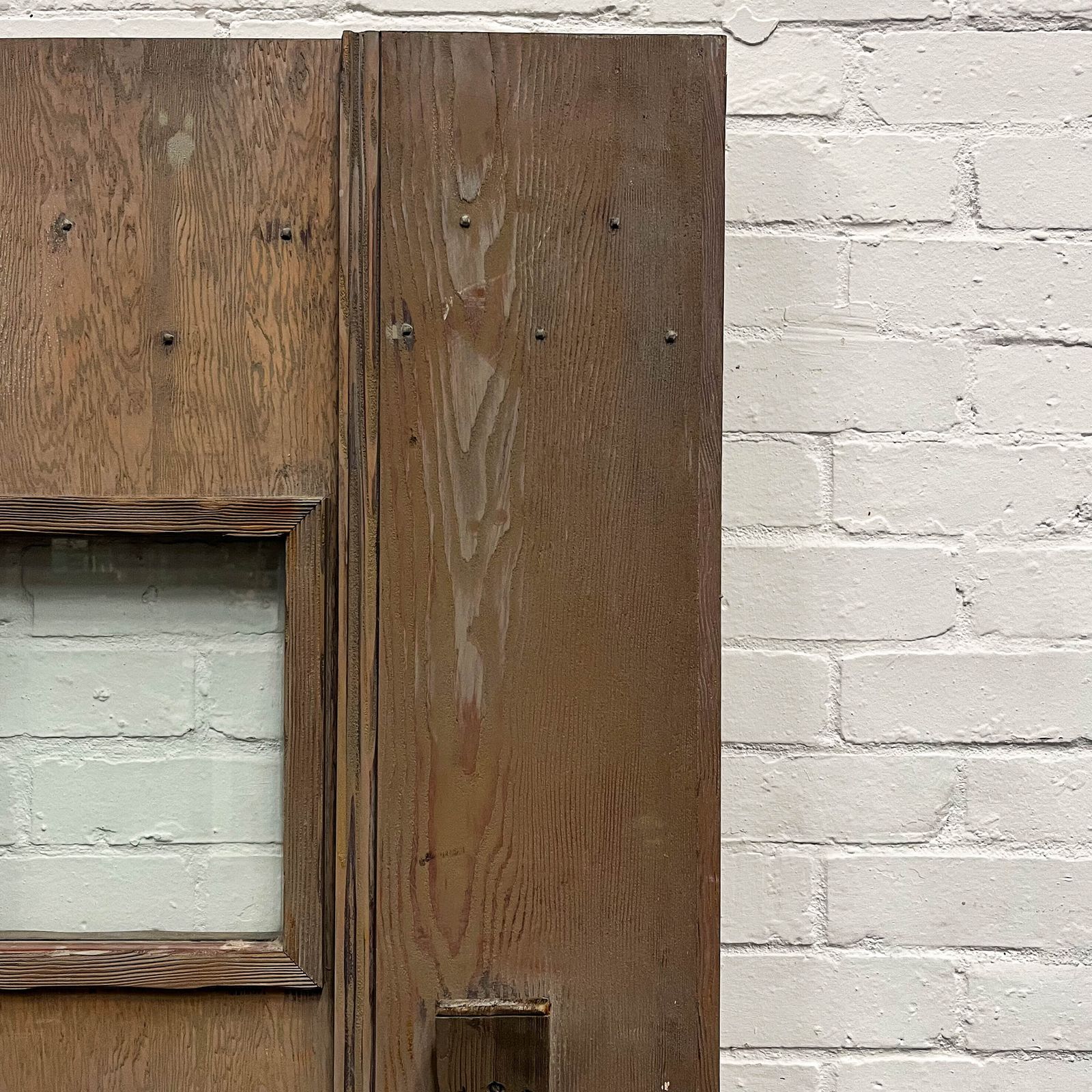 Antique Victorian Glazed Latch Door   199cm X 86cm photo furniture