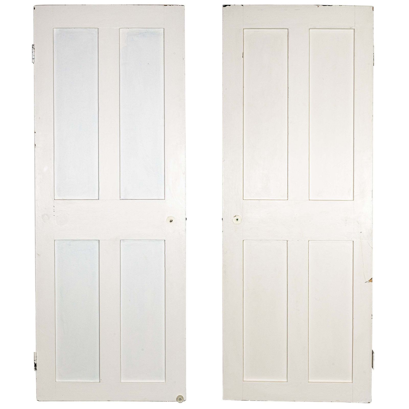 Antique Victorian 4 Panel Door   172.5 X 64.5cm