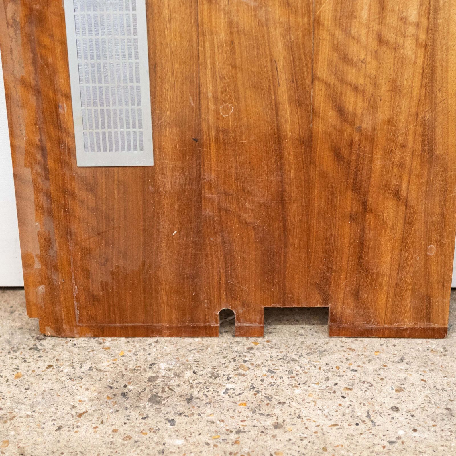Reclaimed Teak / Iroko Worktop 279cm X 64.5cm photo vinterior