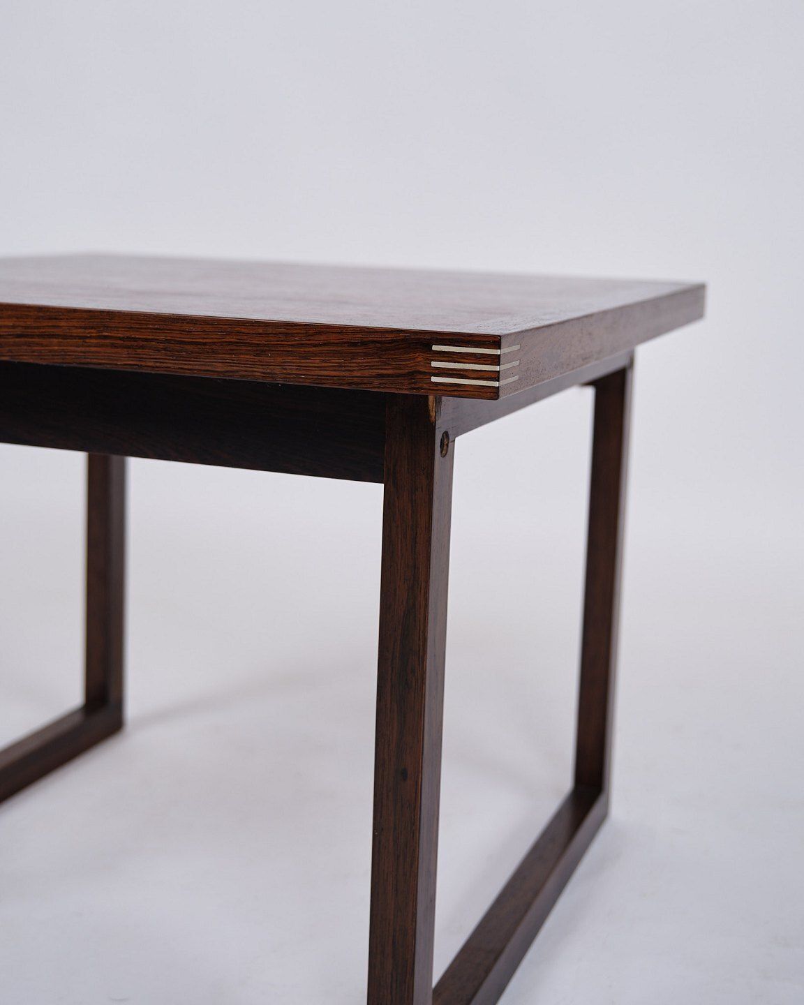 Set Of Side Tables / Coffee Tables   Rosewood   Rud Thygesen   Heltborg Furniture   1960 photo vinterior