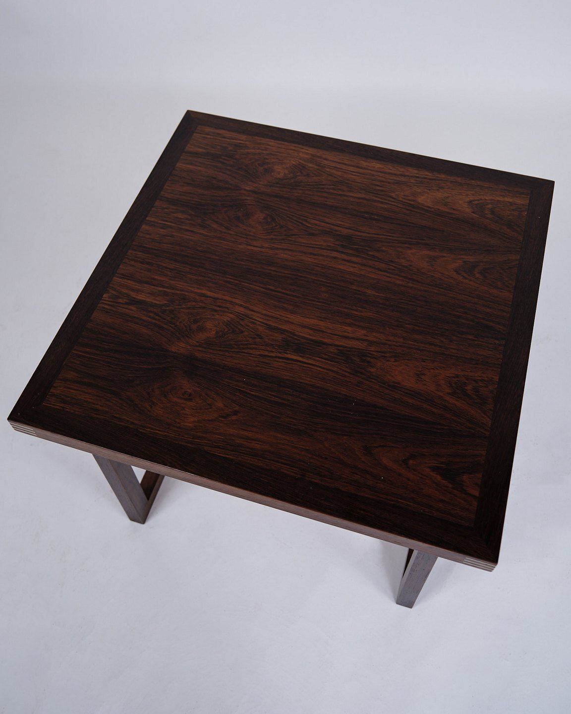Set Of Side Tables / Coffee Tables   Rosewood   Rud Thygesen   Heltborg Furniture   1960 photo vintage
