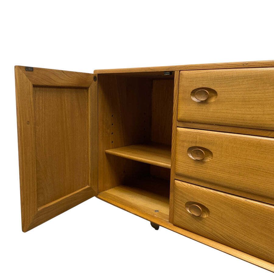 photo furniture Ercol Sideboard Elm Blonde