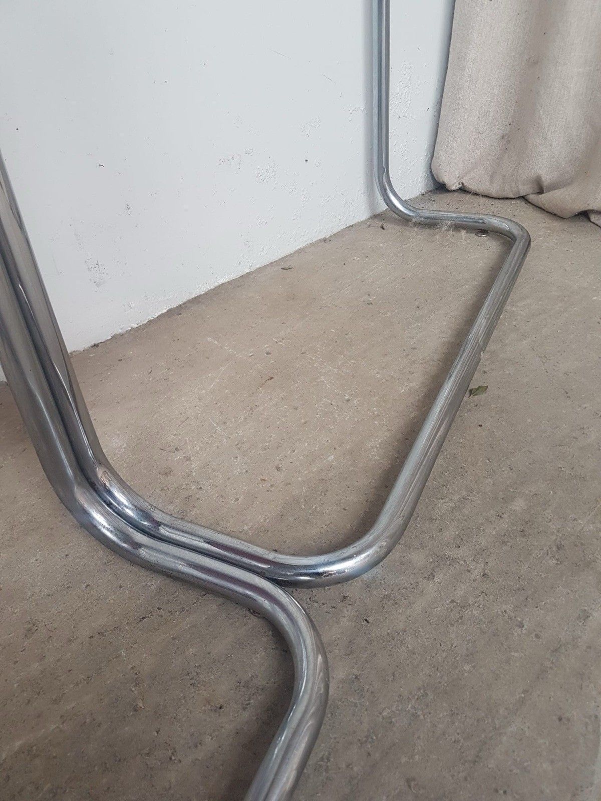 photo furniture Vtg Mid Century Hallway Entranceway Coat Rack Mirror Bauhaus Danish R930