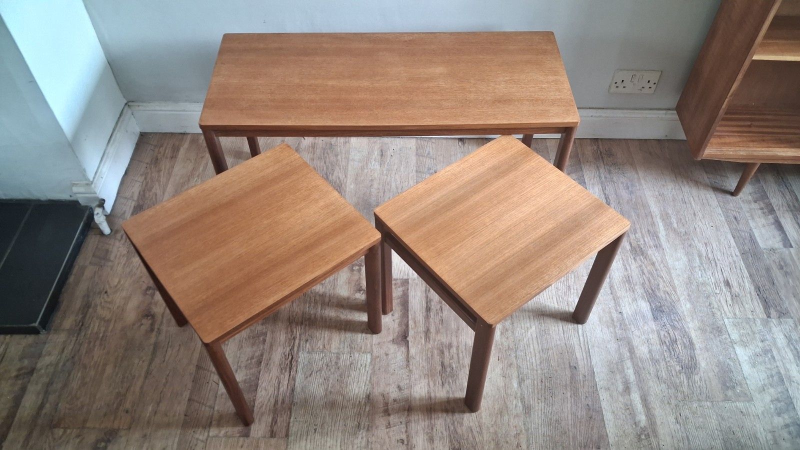 Original 1970's Danish Teak  Mid Century Nest Of Tables, Drinks/Coffee Tables photo furniture