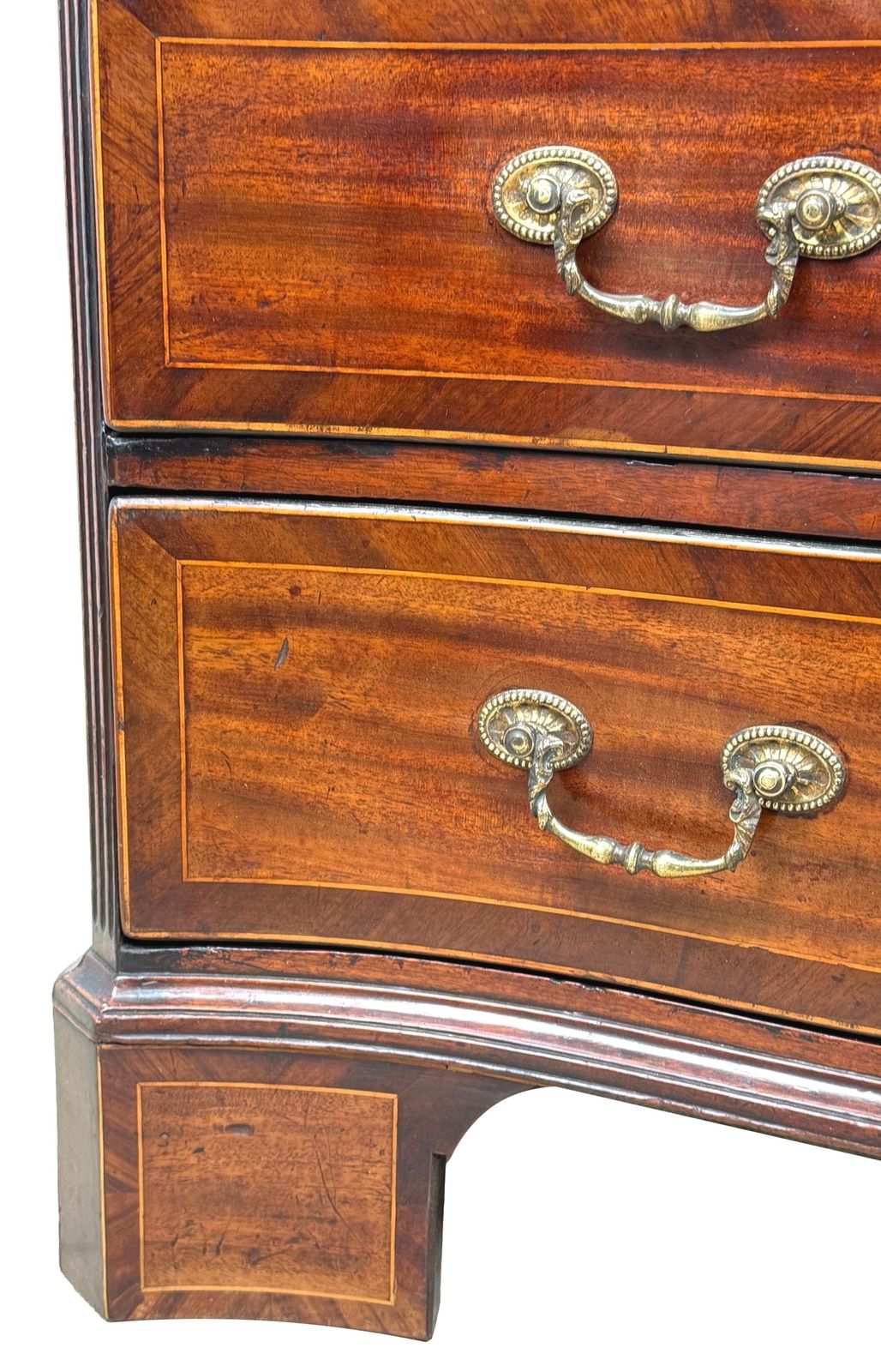 George III Period Mahogany Serpentine Chest Of Drawers (England, Circa 1770) photo buy