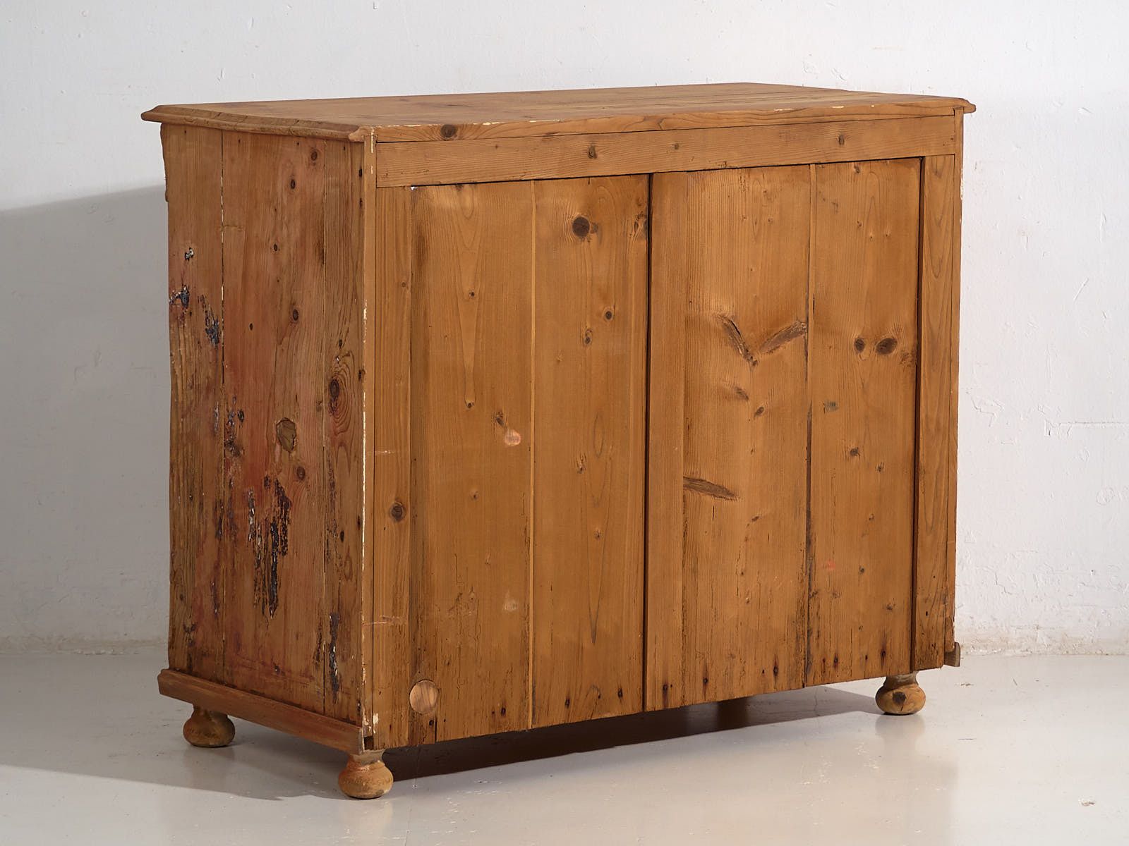 Antique Solid Wood Chest Of Drawers photo vintage