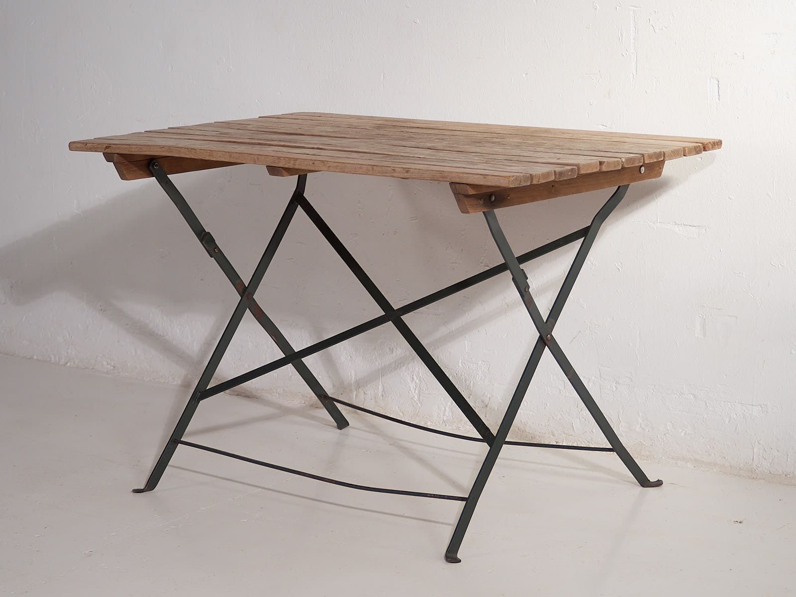 Antique Outdoor Folding Table, 1920s photo vinterior