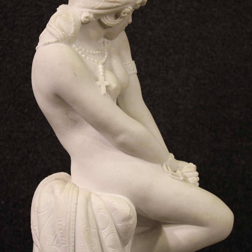 20th Century Marble Sculpture, The Emancipation Of Slavery photo buy