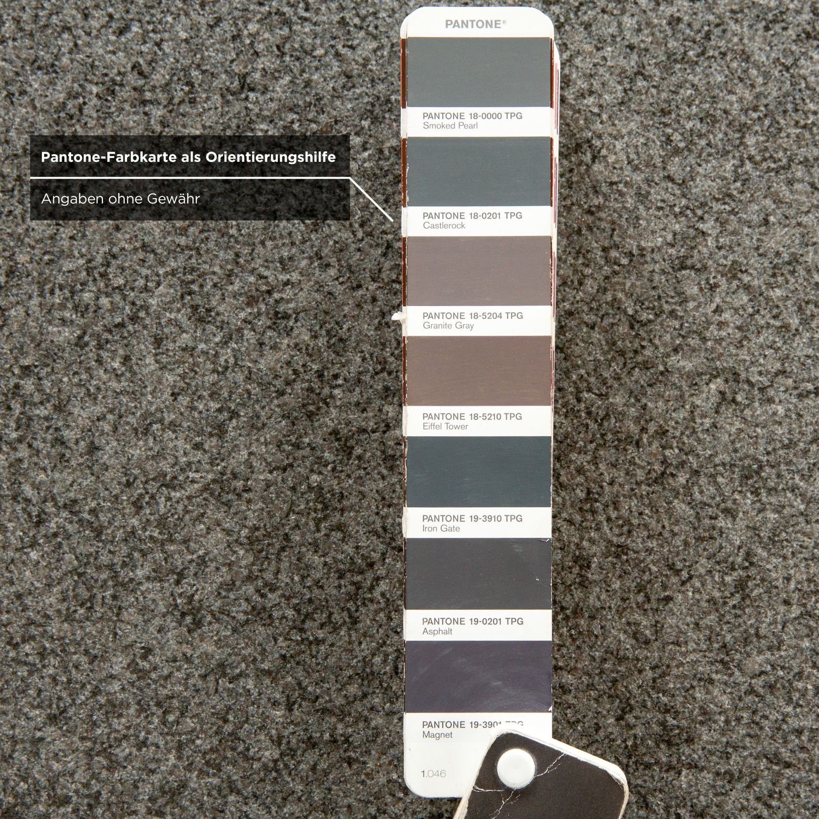 photo furniture Rolf Benz Eettafel Zwart Antraciet Graniet Metaal 150 X 150 X 75 Cm