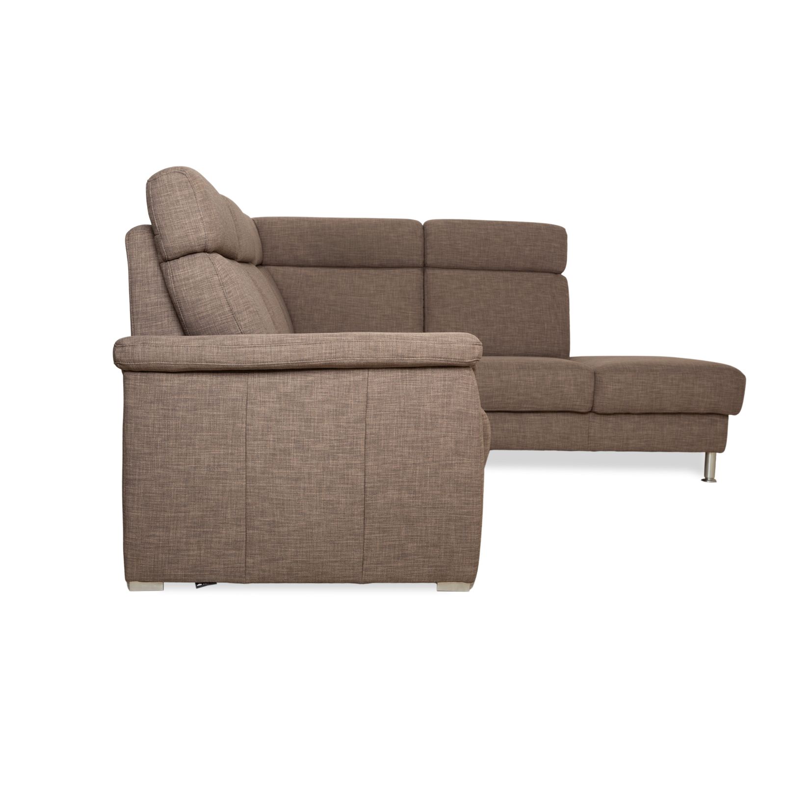photo for sale Canapé d'angle Musterring en tissu, brun gris brun