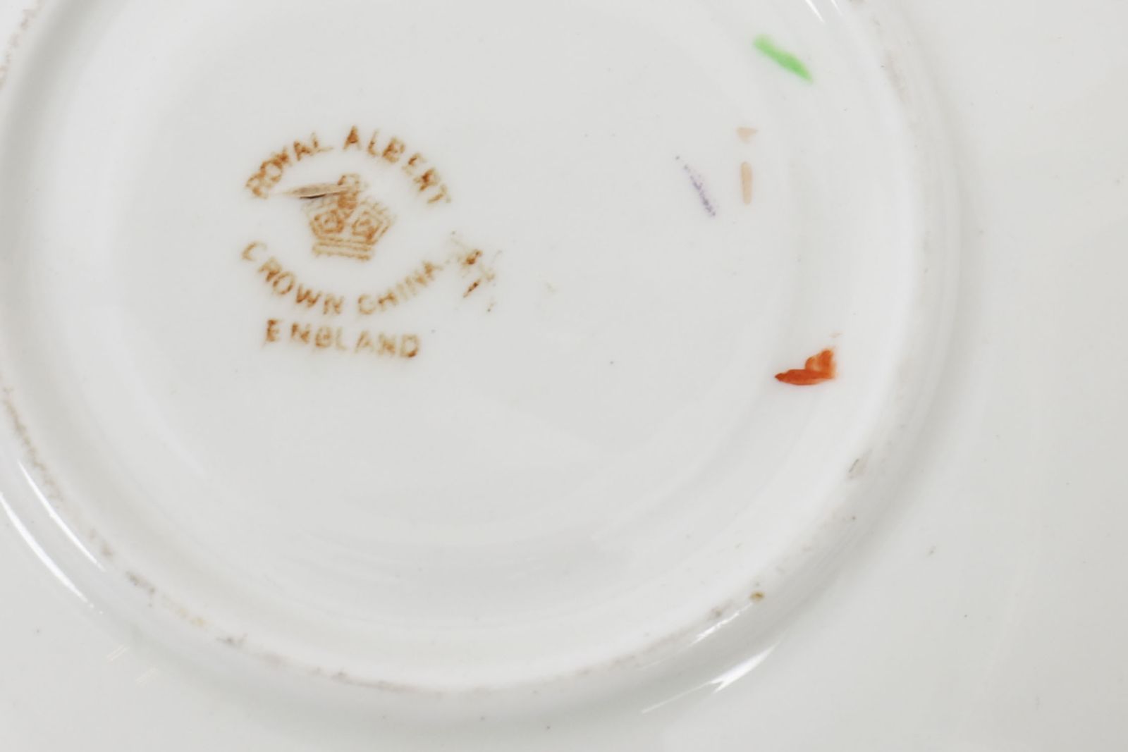 Antique 21 Piece Royal Albert Crown China Porcelain Tea Set 1917 To 1925 photo vintage