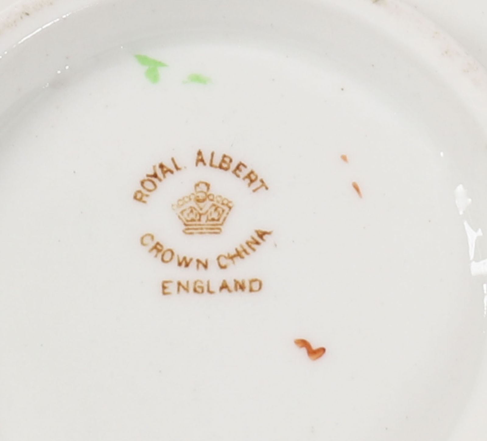 photo for sale Antique 21 Piece Royal Albert Crown China Porcelain Tea Set 1917 To 1925